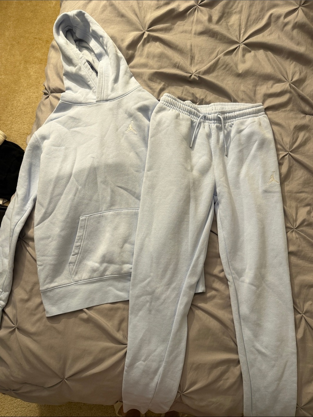 Jordan Light Blue Kids Hoodie & Joggers Set